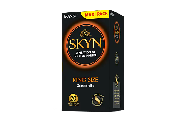 Préservatifs Manix Skyn King Size 20 pièces Préservatifs Manix Skyn King Size 20 pièces