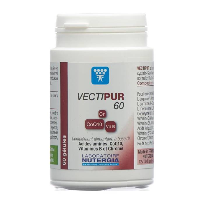 Nutergia Vectipur Gélules 60 pièces Nutergia Vectipur Gélules 60 pièces