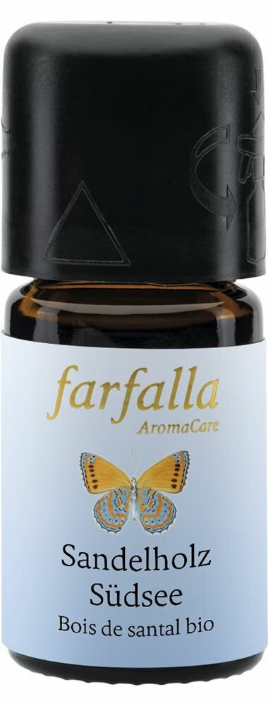 FARFALLA Huile essentielle de santal des mers du Sud Bio Fl 5ml FARFALLA Huile essentielle de santal des mers du Sud Bio Fl 5ml