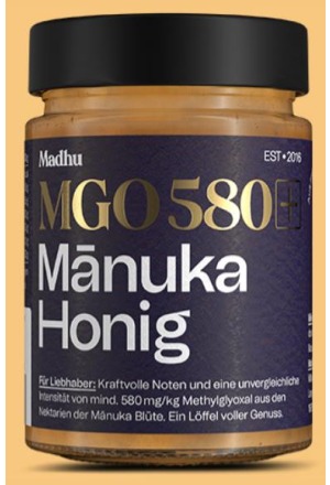 MADHU Miel de Manuka MGO 800+ pot 500g