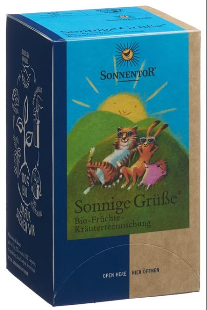 SONNENTOR Salutations ensoleillées BIO 18 x 2.5g SONNENTOR Salutations ensoleillées BIO 18 x 2.5g
