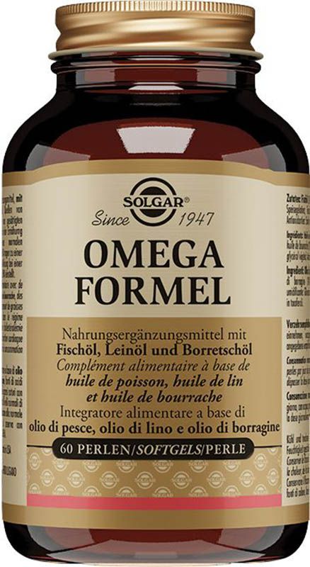 Solgar Omega Formule Perles 60 pièces