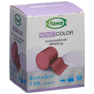 Bande Idéale Flawa Nova Color 6cmx5m rouge