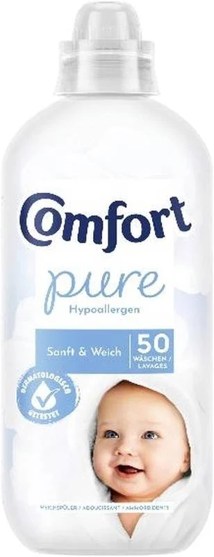 Assouplissant Comfort Pure 50WL Fl 1.5lt