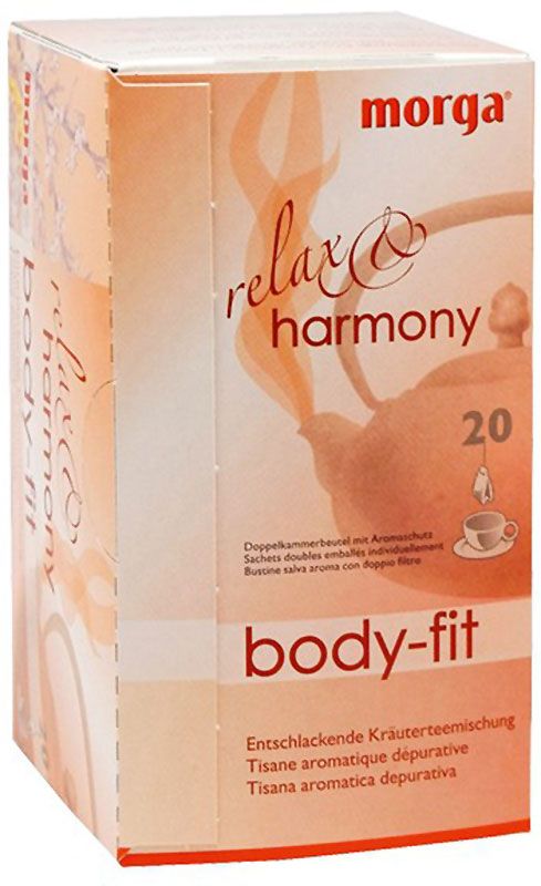 Morga Relax & Harmony Body-Fit Thé Btl 20 pièces Morga Relax & Harmony Body-Fit Thé Btl 20 pièces