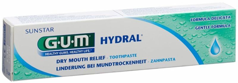 Dentifrice GUM Hydral 75ml - Pour une hygiène bucco-dentaire saine